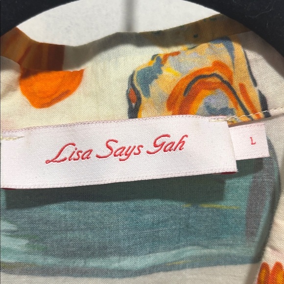 LISA SAYS GAH top - Picture 2 of 7